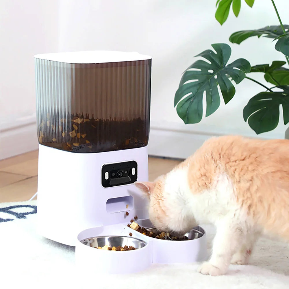 Pawzzle Vision & Control | Smart Pet Feeder (5L)