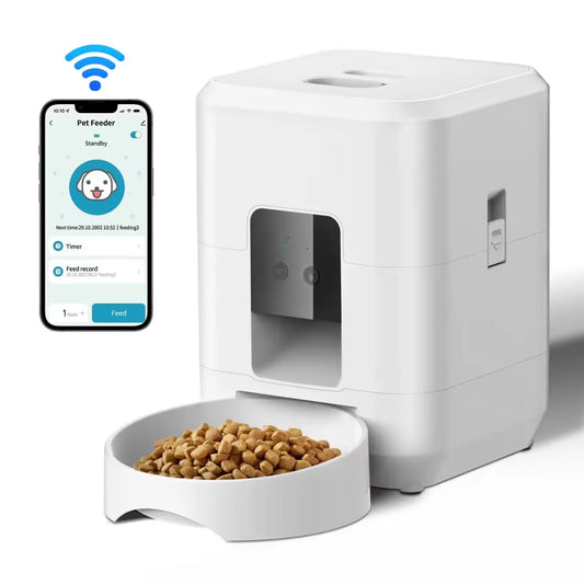 Pawzzle Solo | Smart WiFi Automatic Pet Feeder (2L)