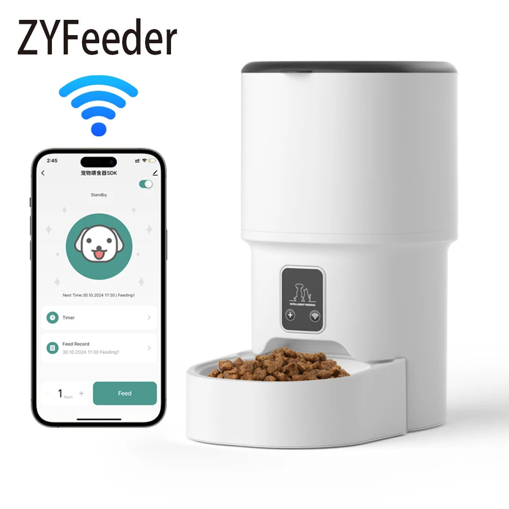 Pawzzle Pure | Intelligent WiFi Pet Feeder (4L)