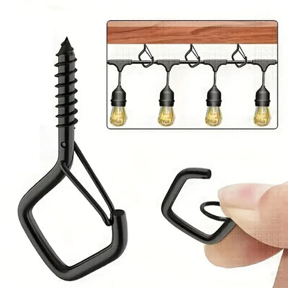 10-Pcs Square Snap Safety Hooks