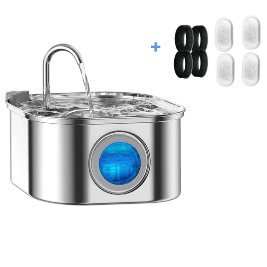 Pawzzle Flow | Smart Stainless Steel Pet Fountain (3.2L)