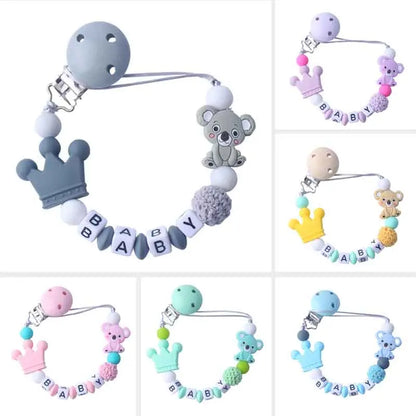 Custom Personalized Name Pacifier Chain for Baby