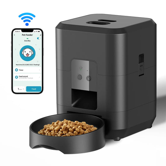 Pawzzle Solo | Smart WiFi Automatic Pet Feeder (2L)