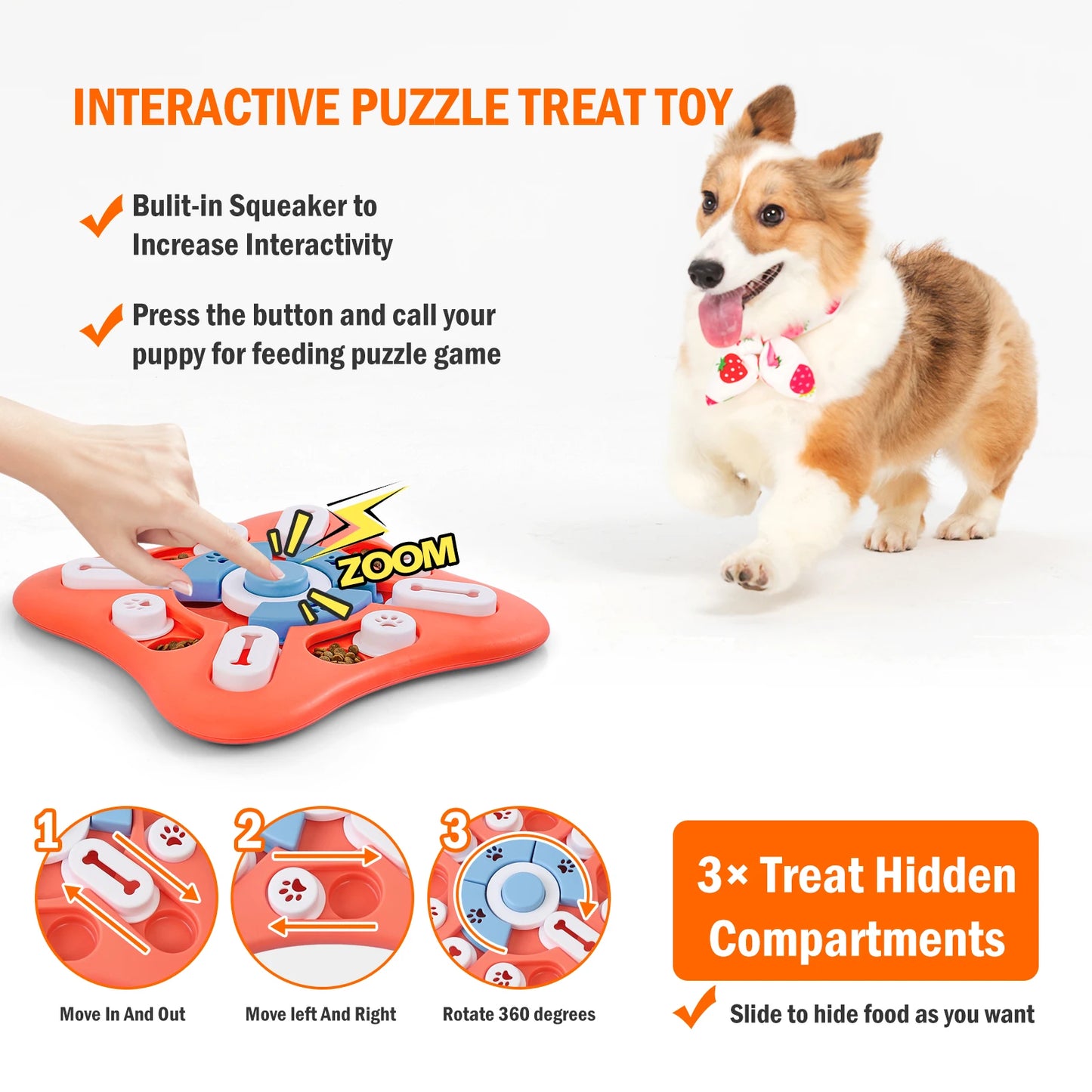 Pawzzle™ - IQ Training & Mental Enrichment Puzzle